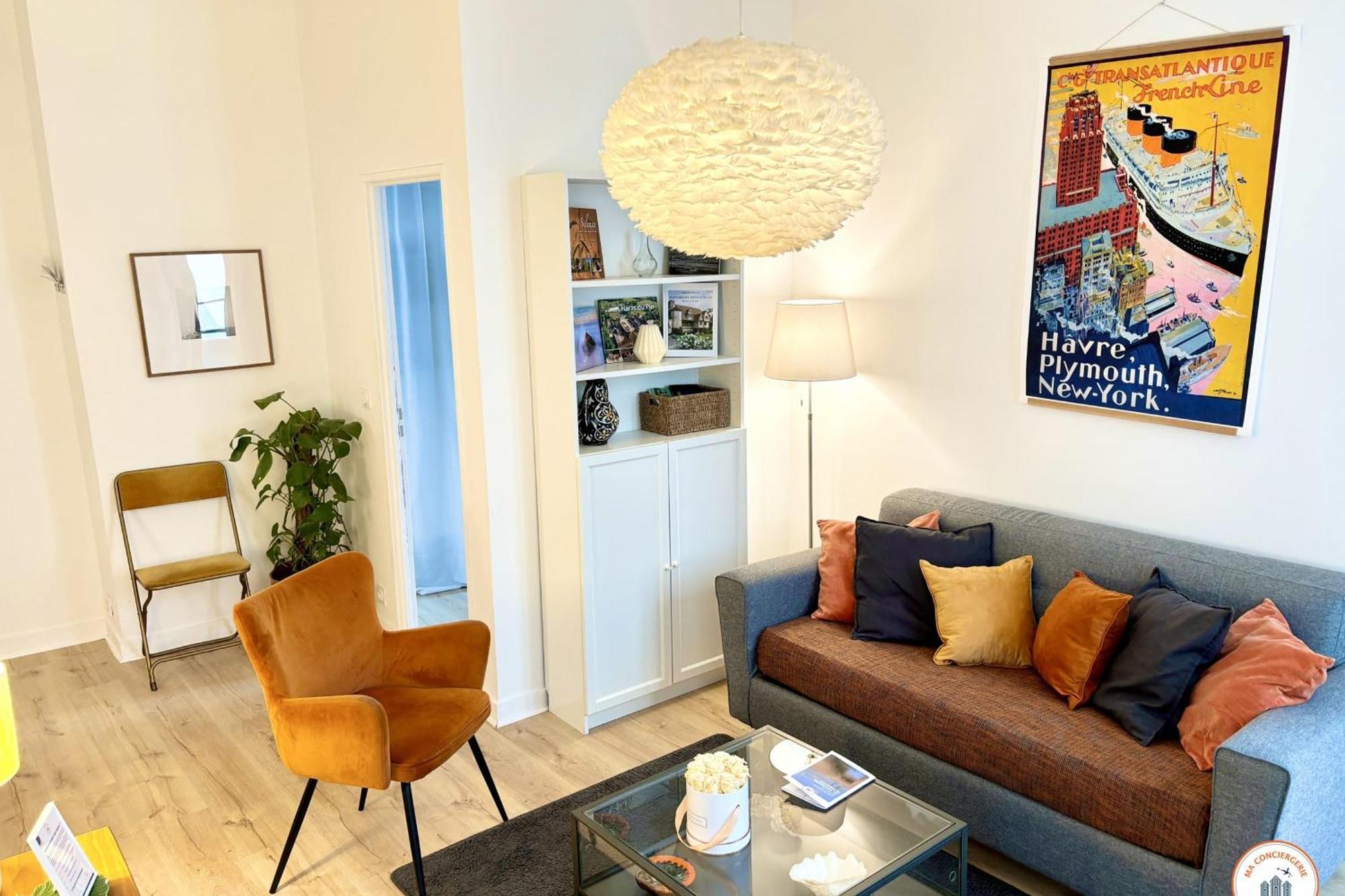 L'Oasis Havrais - Centre Historique Appartement Le Havre Buitenkant foto