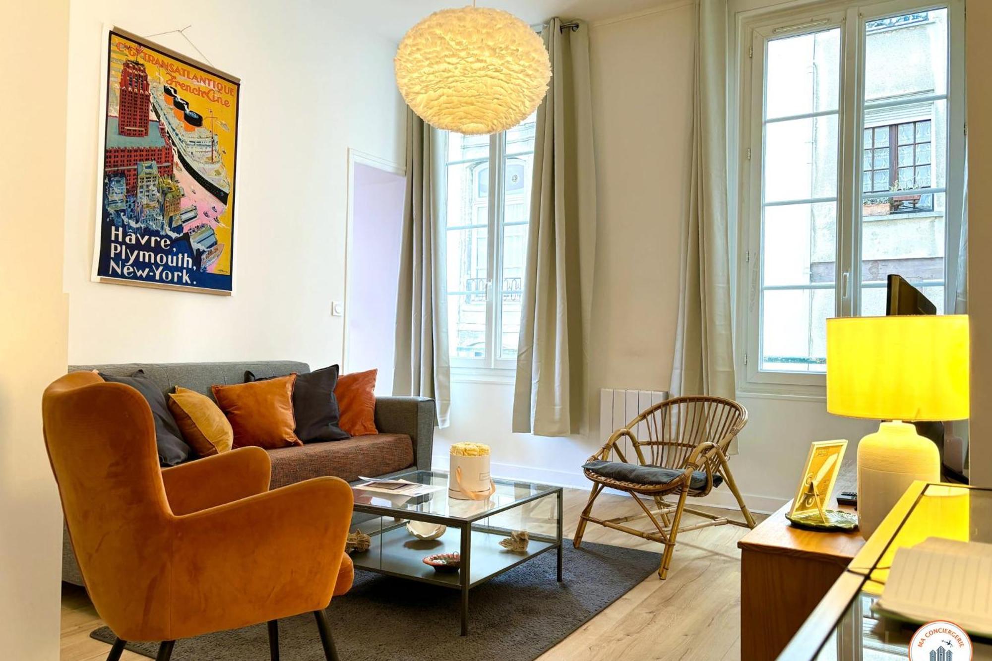 L'Oasis Havrais - Centre Historique Appartement Le Havre Buitenkant foto