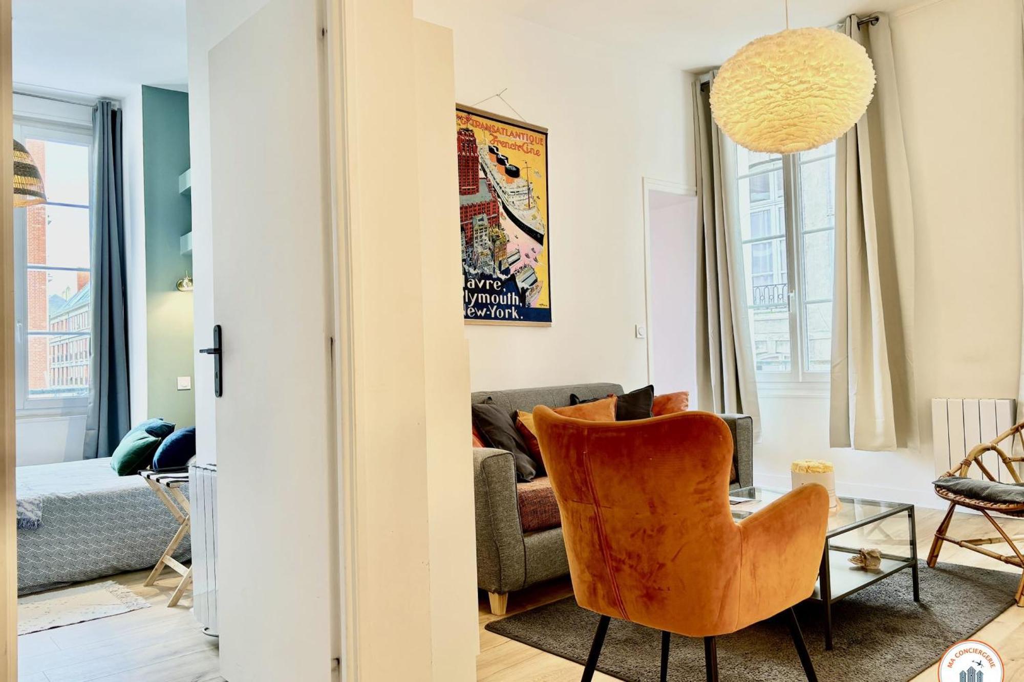 L'Oasis Havrais - Centre Historique Appartement Le Havre Buitenkant foto